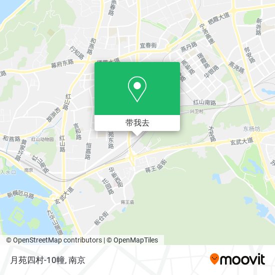 月苑四村-10幢地图