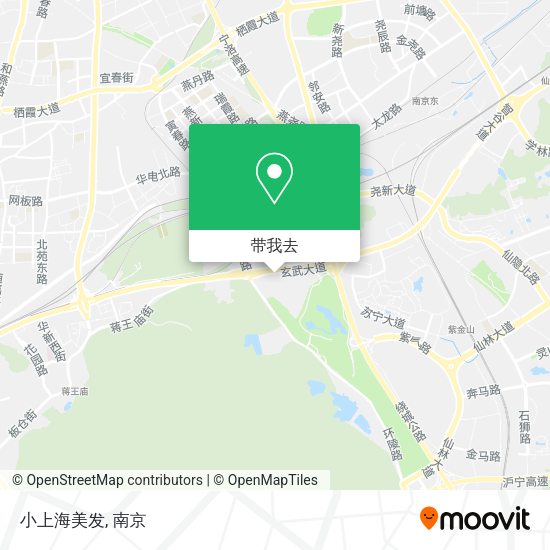 小上海美发地图