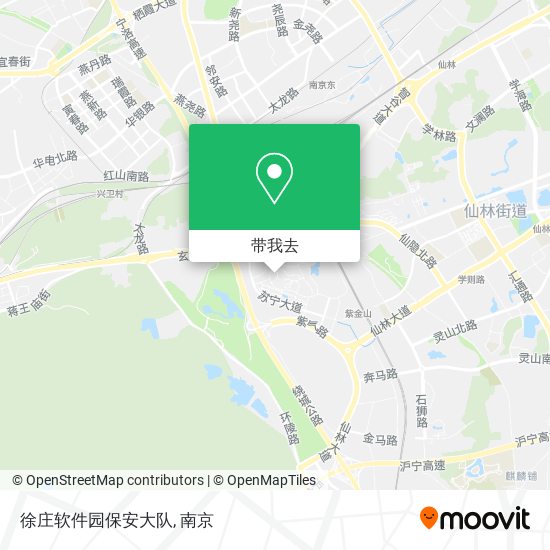 徐庄软件园保安大队地图