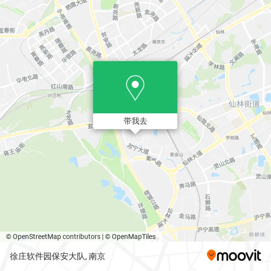 徐庄软件园保安大队地图