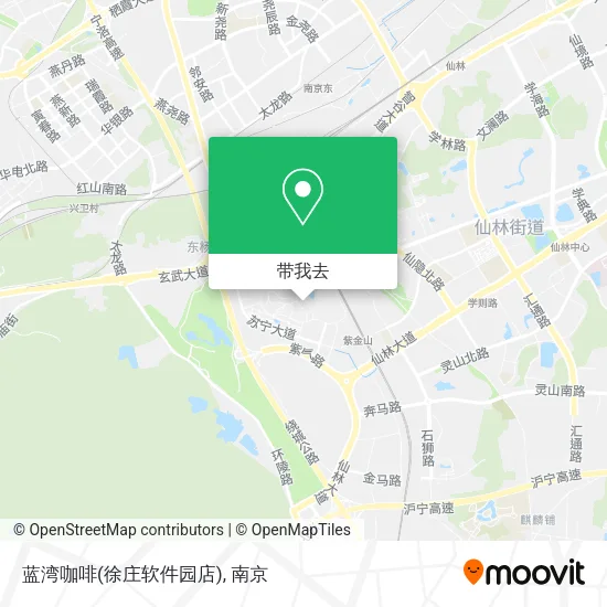 蓝湾咖啡(徐庄软件园店)地图