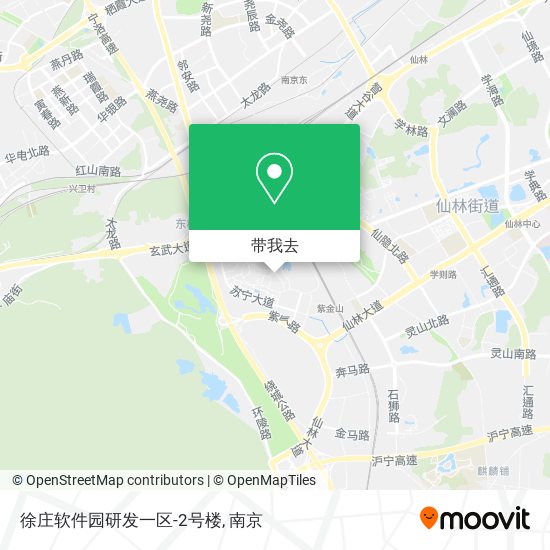徐庄软件园研发一区-2号楼地图