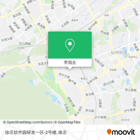 徐庄软件园研发一区-2号楼地图