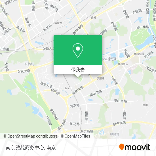 南京雅苑商务中心地图