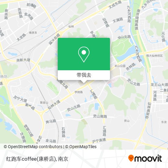 红跑车coffee(康桥店)地图