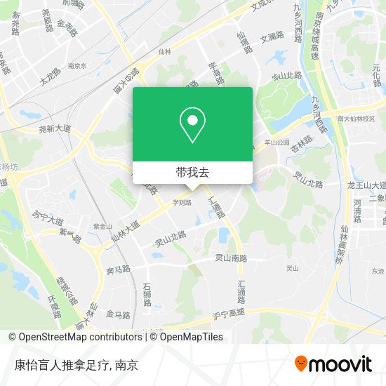 康怡盲人推拿足疗地图