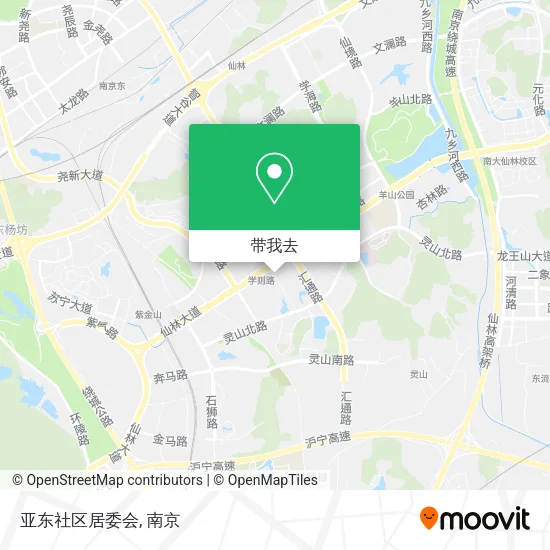 亚东社区居委会地图