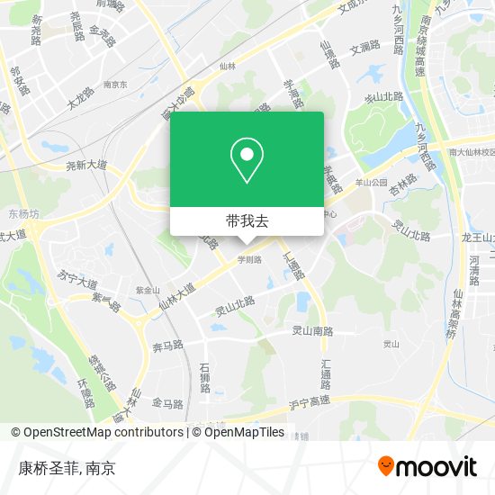 康桥圣菲地图