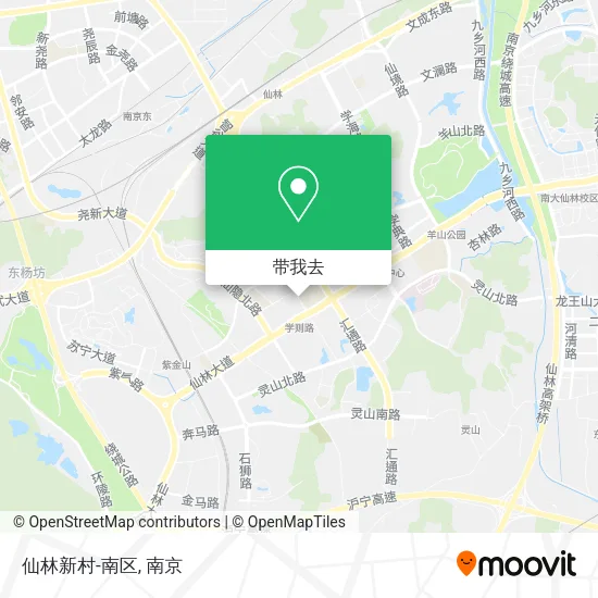 仙林新村-南区地图