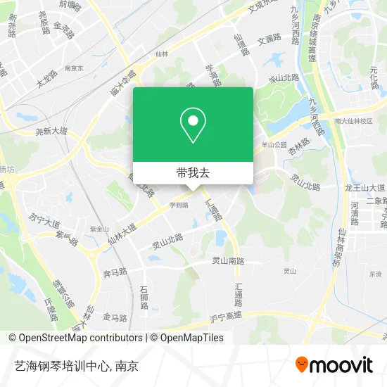 艺海钢琴培训中心地图
