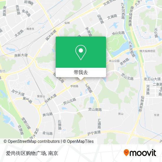 爱尚街区购物广场地图