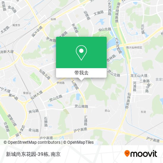 新城尚东花园-39栋地图