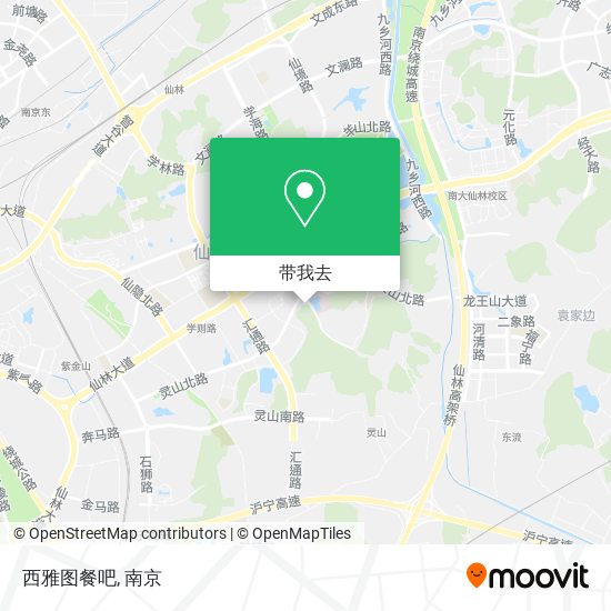 西雅图餐吧地图
