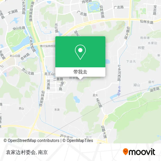 袁家边村委会地图