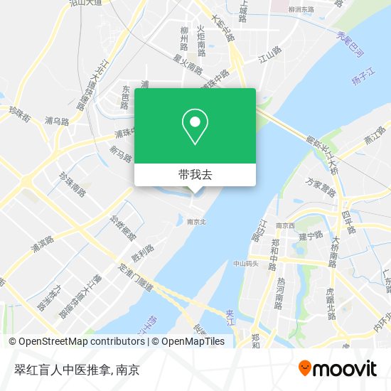 翠红盲人中医推拿地图