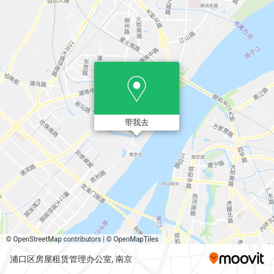 浦口区房屋租赁管理办公室地图