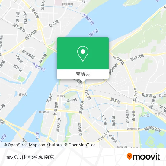 金水宫休闲浴场地图