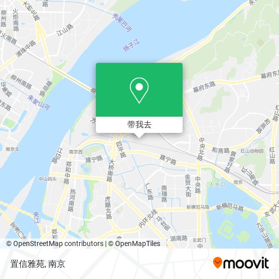 置信雅苑地图