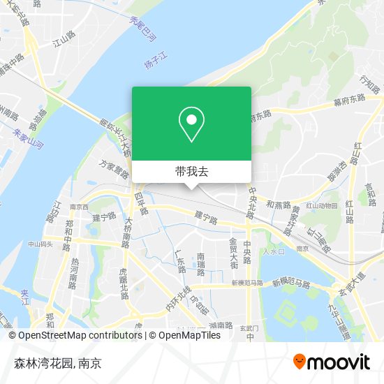 森林湾花园地图