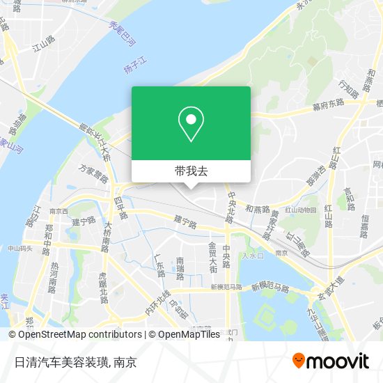 日清汽车美容装璜地图