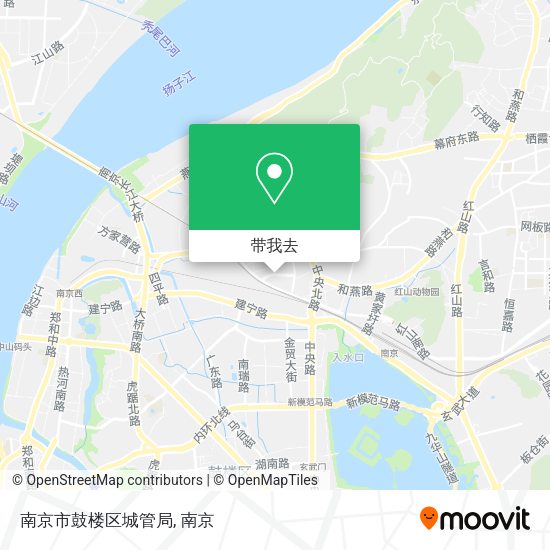 南京市鼓楼区城管局地图