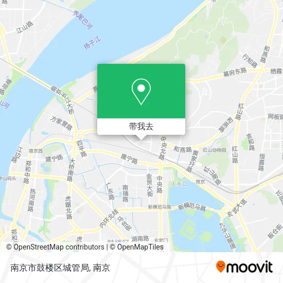 南京市鼓楼区城管局地图