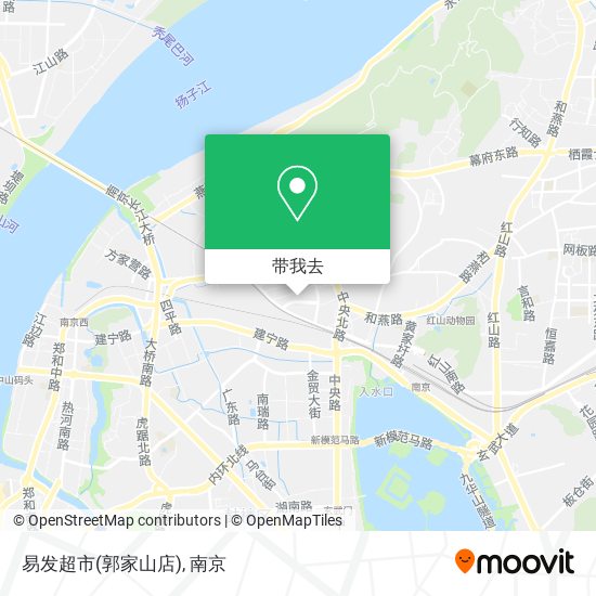 易发超市(郭家山店)地图