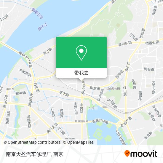 南京天盈汽车修理厂地图