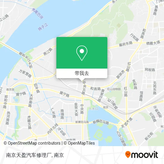 南京天盈汽车修理厂地图