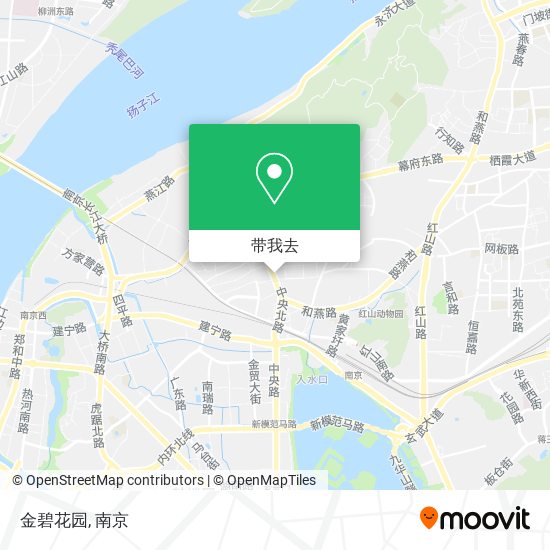金碧花园地图