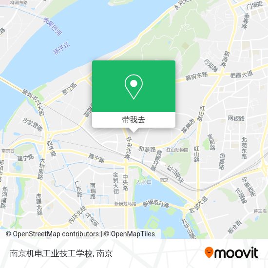 南京机电工业技工学校地图