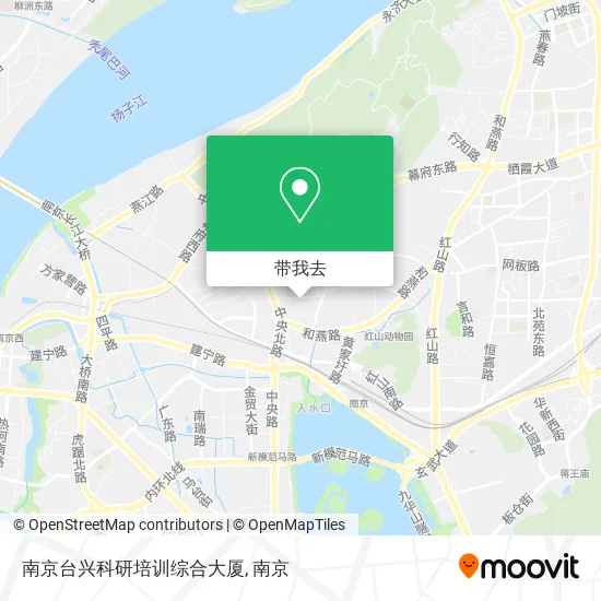 南京台兴科研培训综合大厦地图