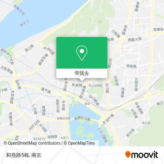 和燕路5栋地图