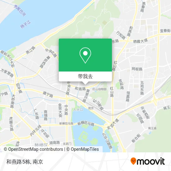 和燕路5栋地图