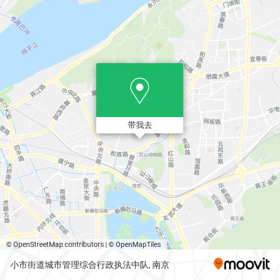 小市街道城市管理综合行政执法中队地图