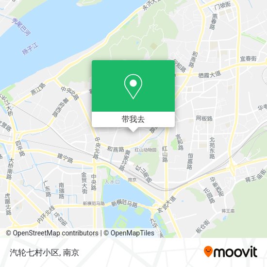 汽轮七村小区地图