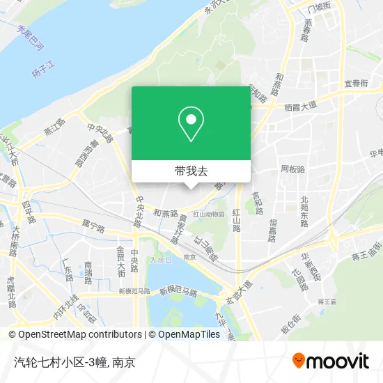 汽轮七村小区-3幢地图