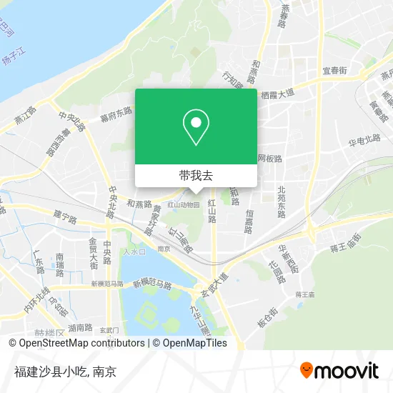 福建沙县小吃地图