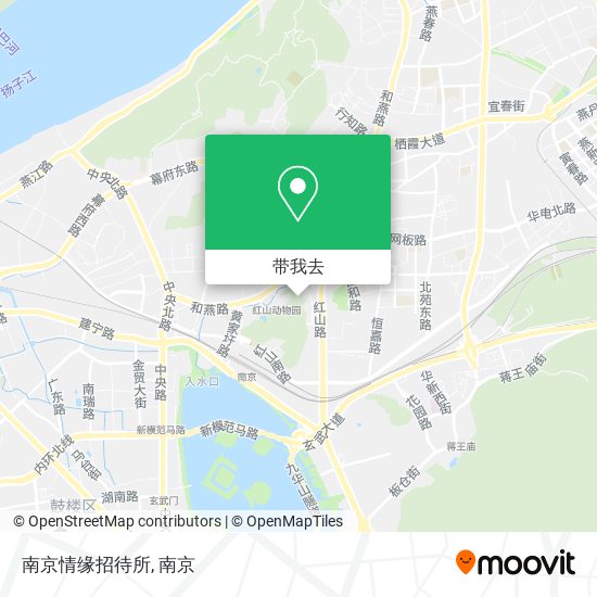 南京情缘招待所地图