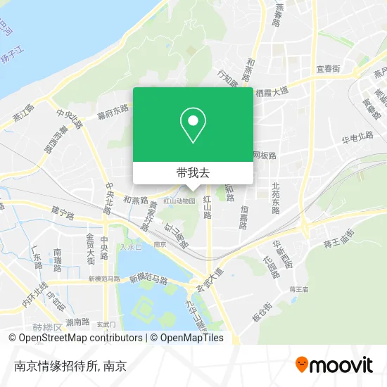 南京情缘招待所地图