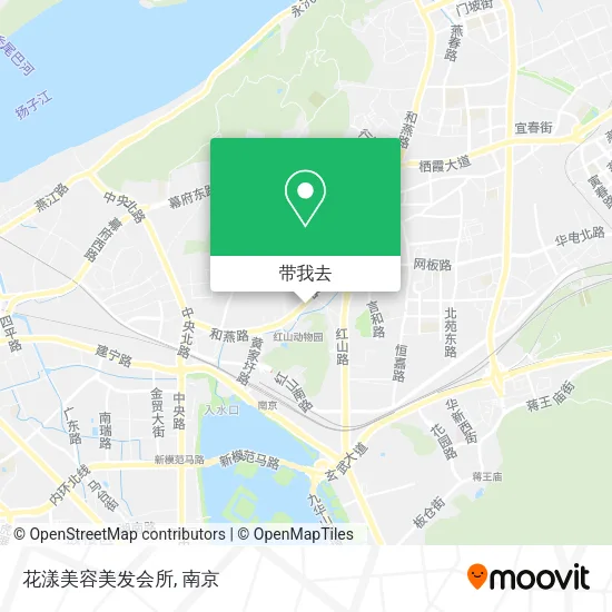花漾美容美发会所地图
