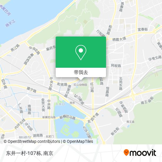 东井一村-107栋地图