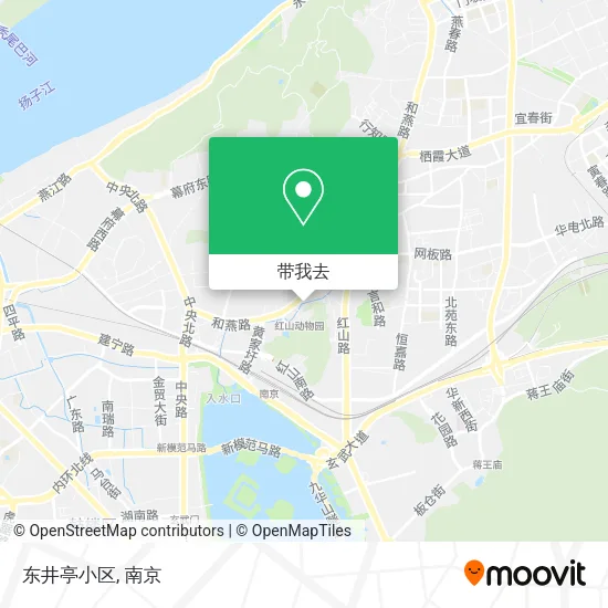 东井亭小区地图