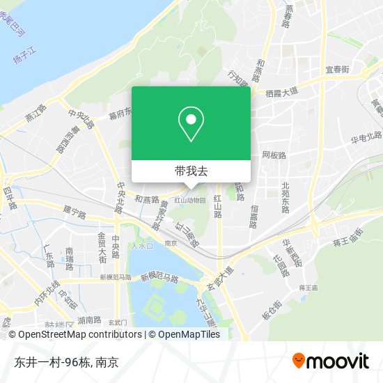 东井一村-96栋地图