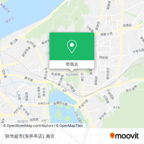 联华超市(东井亭店)地图