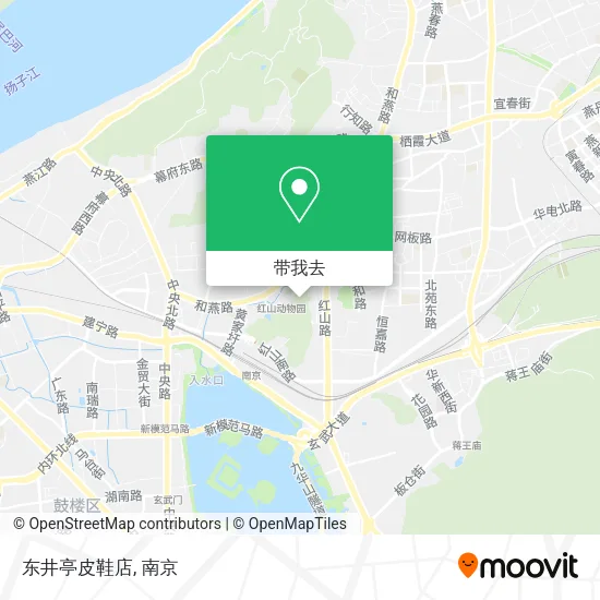 东井亭皮鞋店地图