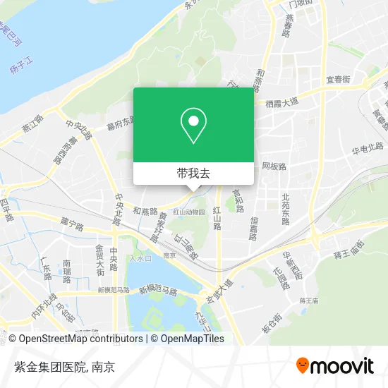 紫金集团医院地图