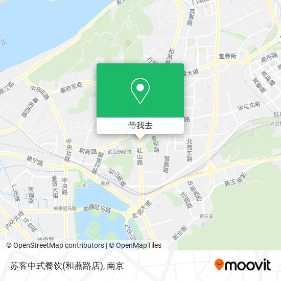 苏客中式餐饮(和燕路店)地图