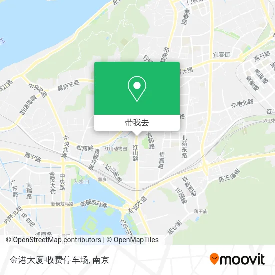 金港大厦-收费停车场地图