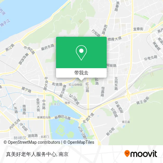 真美好老年人服务中心地图